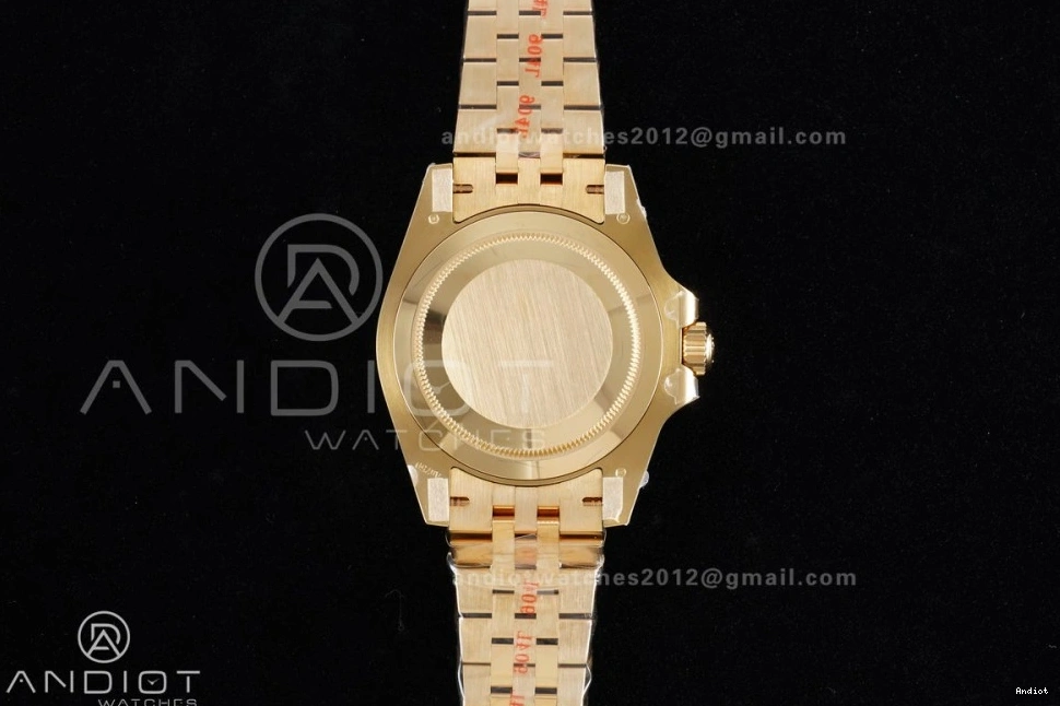 GRNR GMT Edition SH3285 Dial YG Master 126718 Bracelet New ARF on Jubilee Black II V2 Best 1204